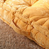 Safavieh Belia Floor Pillow Yellow 18" X 18"