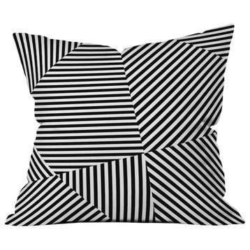 Three Of The Possessed Dazzle New York Outdoor Throw Pillow