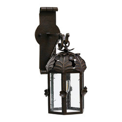 Custom Exterior Hand Forged Iron Lights - Products