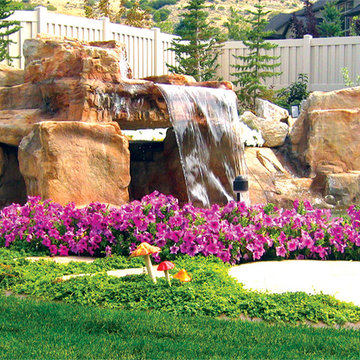 RicoRock Pool Waterfall & Grotto