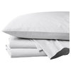 Organic 220 Percale Pillowcases, Set of 2, Alpine White, Standard/Queen