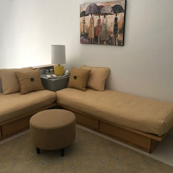 Dove Gray Corner Table - Side Tables And End Tables