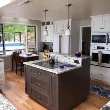 "Blue Flower" Granite Countertops