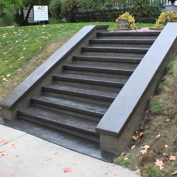 Saint Paul Steps With Cheek Walls and Caps