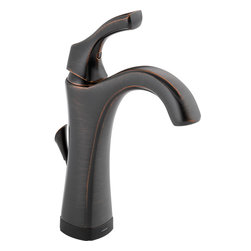 Delta Addison&trade; Single Handle Lavatory Faucet with Touch2O.xt&trade; Technology - Bathroom Sink Faucets