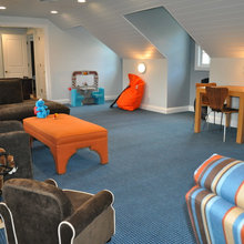 Family room over garage