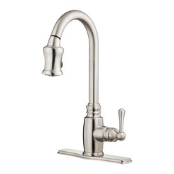 Danze Opulence&trade; Single Handle Pull-Down Kitchen Faucet - Kitchen Faucets