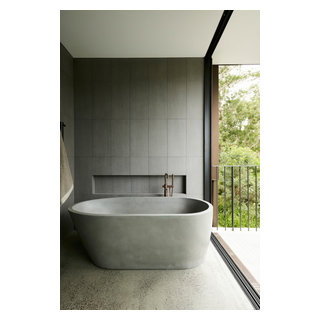 COVE HOUSE - Modern - Bathroom - Sydney - by ATELIER ALWILL | Houzz AU