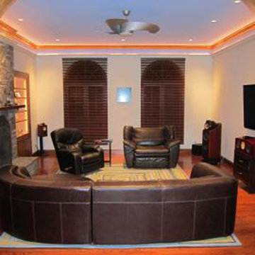 Dramatic Living Room