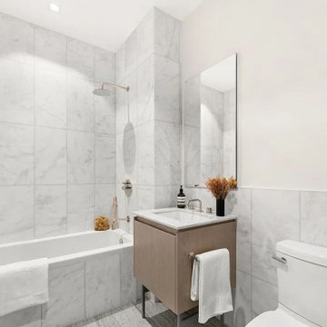 Bathroom and SIDLER Mirror in 74 Grand Manhattan, New Yor, NY
