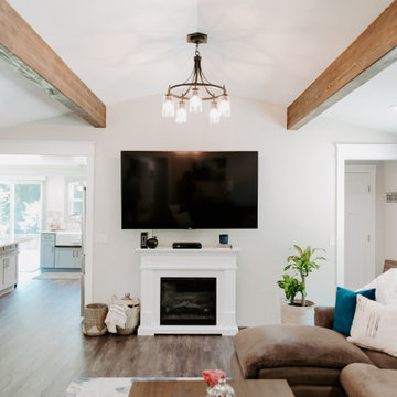 Full House Remodel & Vaulted Ceiling Transformation