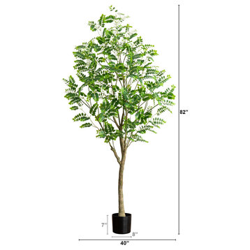 7ft. Artificial Greco Citrus Tree With Real Touch Leaves