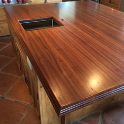 Custom Solid Wood Countertop - Products
