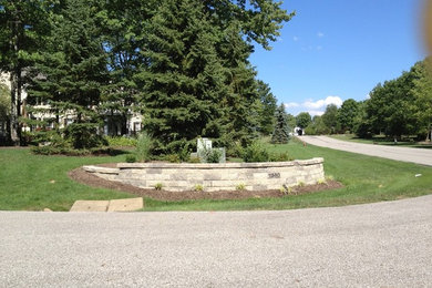 This is an example of a landscaping in Cleveland.