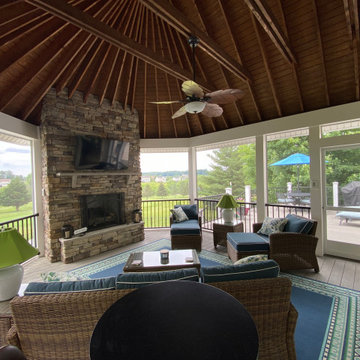 Screened Porch, Fireplace, Deck and Patio in Ijamsville