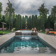 Basement - Pool, Shower, Steam, Sauna, Hot Tub  & Deck Lounge
