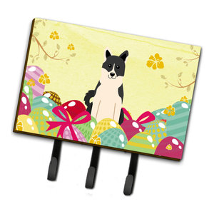 West Siberian Laika Spitz Welcome Leash Key Holder Contemporary Wall Hooks By The Store