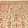 Ivory Aqua Color Persian Rug, 7'11"x9'4"