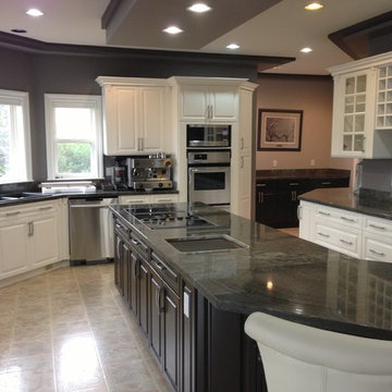 Maple Cabinets After