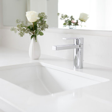 New, contemporary master bath in Lafayette, CA