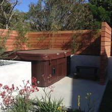 hot tub fence