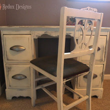 DESK = REFINISHED