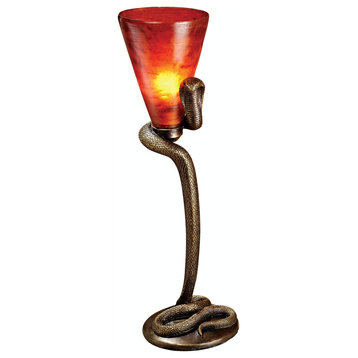 Uraeus Egyptian Cobra God Altar Lamp