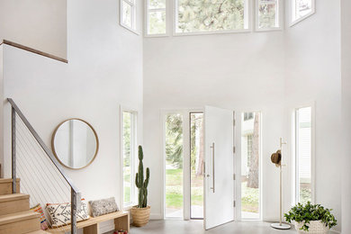 Example of a danish entryway design