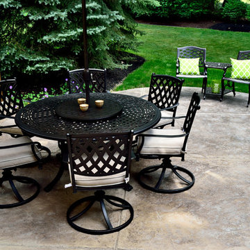 Stamped concrete patio in Avon Lake, OH
