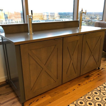 Custom Wine/Beer Bar by Prime Design Cabinetry LLC