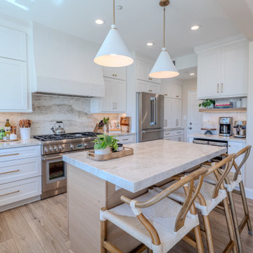 Champagne Quartz Kitchen Remodel