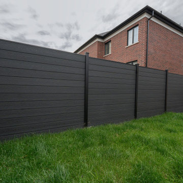 Backyard Transformation | Cabana, Outdoor Kitchen & Privacy Fence