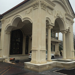 Natural stone portico - Products