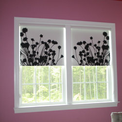 Custom Graphic Roller Shades - Window Blinds