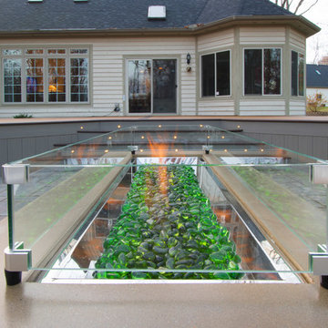 Octagon Paver Deck at Glade Trail