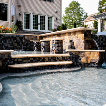 An Outdoor Oasis with Rustic Charm