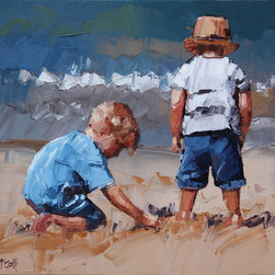 Sand Play Petite - Paintings