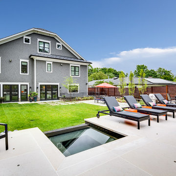 Rear Elevation from Pool Deck