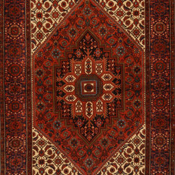 Persian Zanjan 3'7 X 5' - Area Rugs
