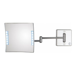 Quadrololed 60-2 Lighted 3x Magnifying Mirror - Makeup Mirrors