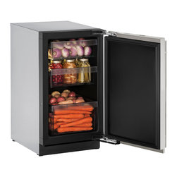 18" Solid Door Refrigerator (3018RS) - Refrigerators