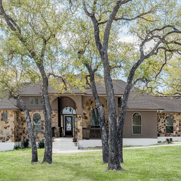 La Vernia Custom Homes - Front Elevations