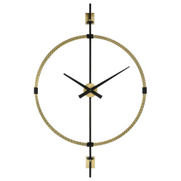 Time Flies Modern Wall Clock