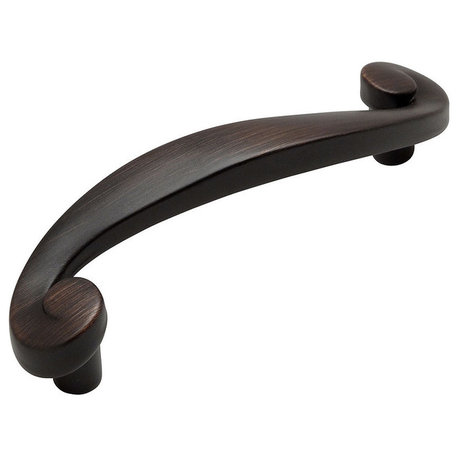 Cosmas 774 Swirl Cabinet Pull, Oil Rubbed Bronze