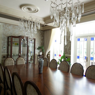 Custom Home inspired by Art Nouveau