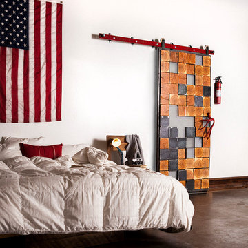 Raw Forest Barn Door