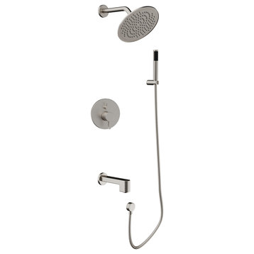 Eviva Splash Shower and Tub Faucet Set