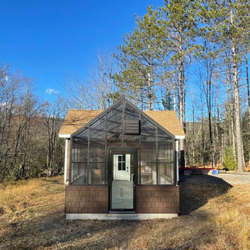 Greenhouse and Garage - Bearsville, NY