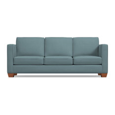 Catalina Queen Size Sleeper Sofa, Cloud Velvet, Memory Foam Mattress