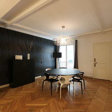 Agencement & Rénovation complète d'un appartement Haussmannien | Paris